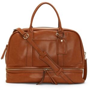 Vince Camuto Gilly Brown Travel Bag